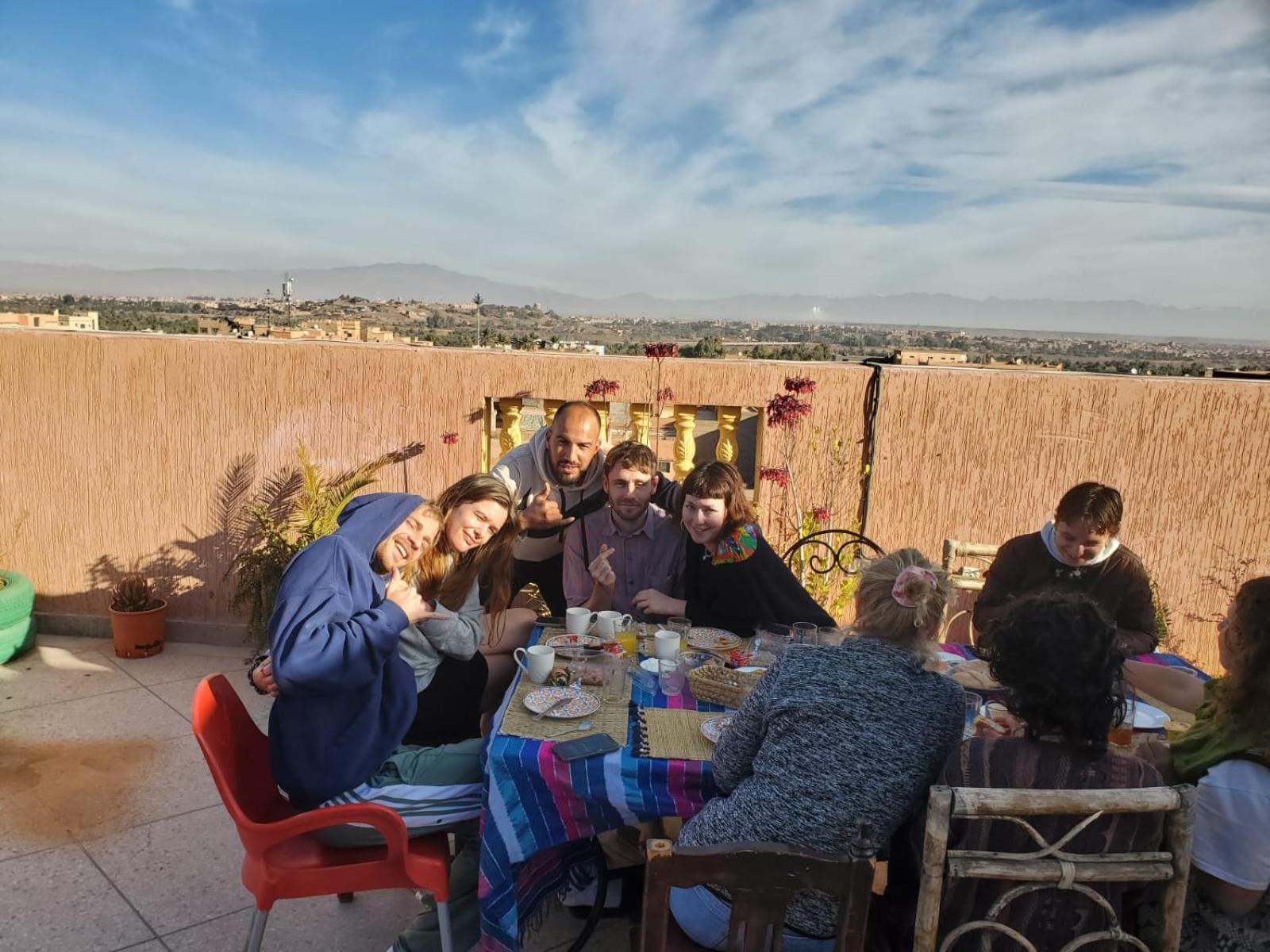 Hostel Afgo Rooftop Варзазат Екстериор снимка